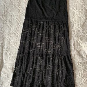 Black Boutique lace overlay  skirt